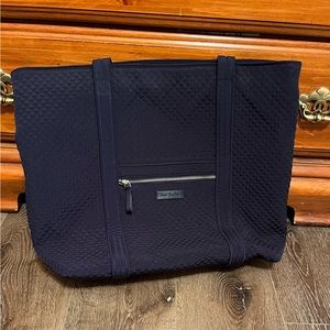 Vera Bradley Navy Blue Tote